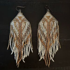 Beautiful beaded earrings